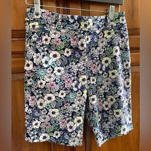 Talbots Flowered Perfect Shorts
